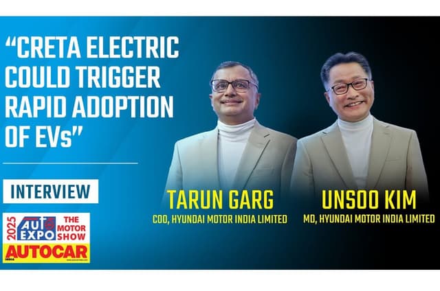Hyundai's Unsoo Kim and Tarun Garg on Creta Electric's pricing, localisation and more 